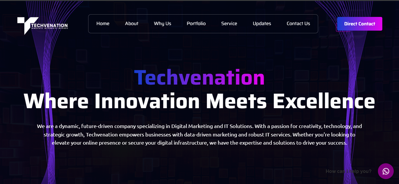 TechVenation Website & Digital Platform